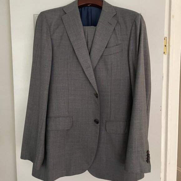 Sid Mashburn Kincaid No. 3 Suit, 54R, Dark Grey - Picture 2 of 7